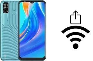 Générer un QR code avec la clé Wifi sur un Tecno Spark Go 2021