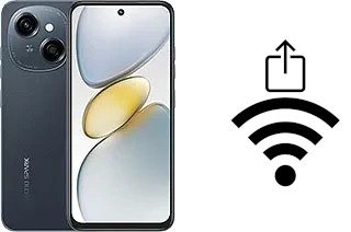 Générer un QR code avec la clé Wifi sur un Tecno Spark Go 1