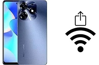 Générer un QR code avec la clé Wifi sur un Tecno Spark 10 Pro