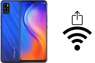 Générer un QR code avec la clé Wifi sur un Tecno Spark 6 Air