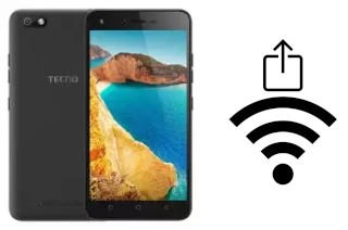 Générer un QR code avec la clé Wifi sur un Tecno W3 Pro