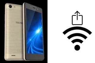 Générer un QR code avec la clé Wifi sur un Tecno WX3 Pro