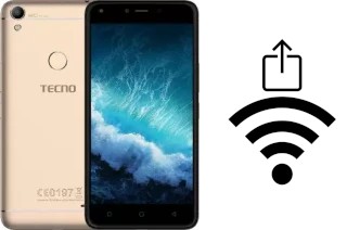 Générer un QR code avec la clé Wifi sur un Tecno WX4 Pro