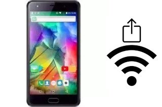 Générer un QR code avec la clé Wifi sur un Texet TM-5570