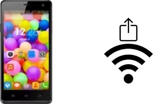 Générer un QR code avec la clé Wifi sur un THL 5000