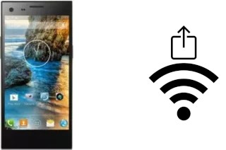 Générer un QR code avec la clé Wifi sur un THL T11