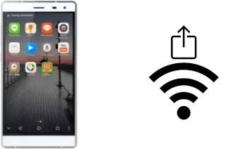 Générer un QR code avec la clé Wifi sur un THL T7