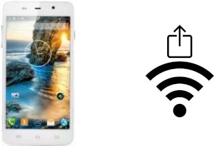 Générer un QR code avec la clé Wifi sur un THL W200S