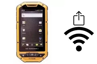 Générer un QR code avec la clé Wifi sur un Titan 5R