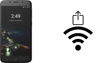 Générer un QR code avec la clé Wifi sur un Uhans A6