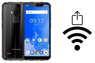 Générer un QR code avec la clé Wifi sur un Ulefone Armor 5