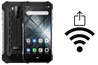 Générer un QR code avec la clé Wifi sur un Ulefone Armor X3