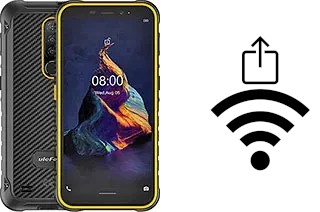 Comment générer un QR code avec le clé de sécurité réseau Wifi sur un Ulefone Armor X8