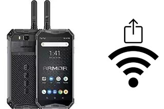 Générer un QR code avec la clé Wifi sur un Ulefone Armor 3WT