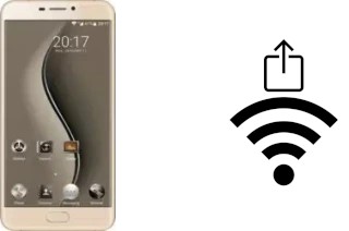 Générer un QR code avec la clé Wifi sur un Ulefone Gemini