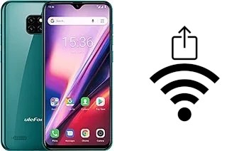 Générer un QR code avec la clé Wifi sur un Ulefone Note 7T