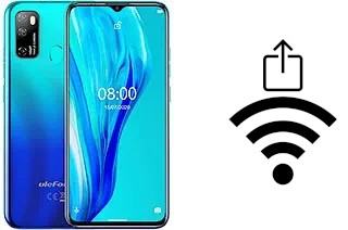 Générer un QR code avec la clé Wifi sur un Ulefone Note 9P