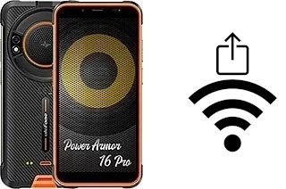 Générer un QR code avec la clé Wifi sur un Ulefone Power Armor 16 Pro