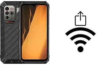 Générer un QR code avec la clé Wifi sur un Ulefone Power Armor 19