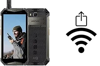 Générer un QR code avec la clé Wifi sur un Ulefone Power Armor 20WT