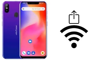 Générer un QR code avec la clé Wifi sur un Ulefone S10 Pro