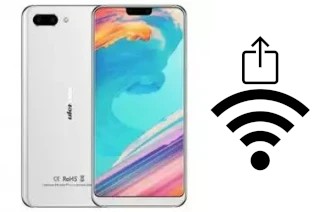 Générer un QR code avec la clé Wifi sur un Ulefone T2