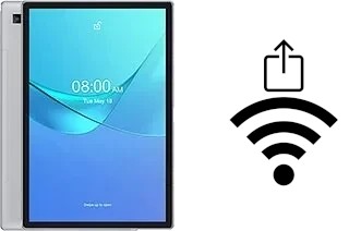 Générer un QR code avec la clé Wifi sur un Ulefone Tab A7