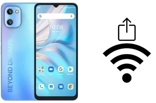 Générer un QR code avec la clé Wifi sur un UMIDIGI A13S