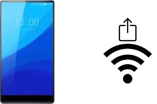 Générer un QR code avec la clé Wifi sur un UMIDIGI Crystal