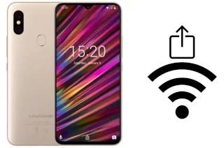 Générer un QR code avec la clé Wifi sur un UMIDIGI F1