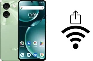 Comment générer un QR code avec le clé de sécurité réseau Wifi sur un Umidigi G9A