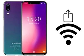 Générer un QR code avec la clé Wifi sur un UMIDIGI One Pro