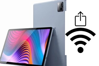 Comment générer un QR code avec le clé de sécurité réseau Wifi sur un Veidoo 10.4 inch 4G Tablet