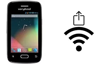 Générer un QR code avec la clé Wifi sur un verykool s351