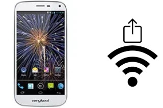 Générer un QR code avec la clé Wifi sur un verykool s505