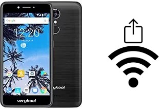 Générer un QR code avec la clé Wifi sur un verykool s5200 Orion