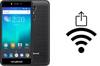 Générer un QR code avec la clé Wifi sur un verykool s5205 Orion Pro