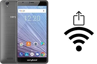 Générer un QR code avec la clé Wifi sur un verykool s6005X Cyprus Pro