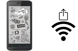 Générer un QR code avec la clé Wifi sur un verykool SL4500 Fusion