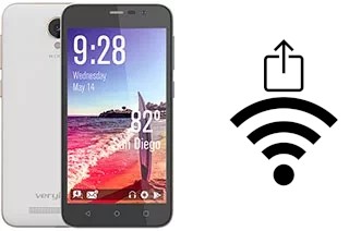 Générer un QR code avec la clé Wifi sur un verykool SL4502 Fusion II