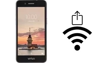 Générer un QR code avec la clé Wifi sur un Vestel Venus V3 5020