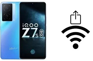 Générer un QR code avec la clé Wifi sur un vivo iQOO Z7s