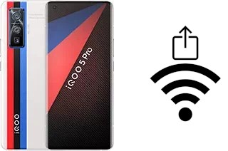 Générer un QR code avec la clé Wifi sur un vivo iQOO 5 Pro 5G