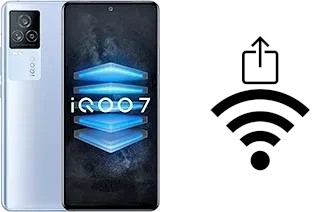 Générer un QR code avec la clé Wifi sur un vivo iQOO 7