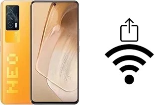 Générer un QR code avec la clé Wifi sur un vivo iQOO Neo5