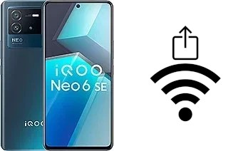 Générer un QR code avec la clé Wifi sur un vivo iQOO Neo6 SE