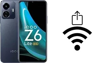 Générer un QR code avec la clé Wifi sur un vivo iQOO Z6 Lite