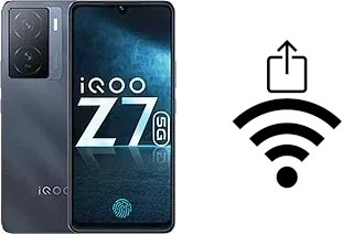 Générer un QR code avec la clé Wifi sur un vivo iQOO Z7