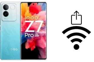 Générer un QR code avec la clé Wifi sur un vivo iQOO Z7 Pro