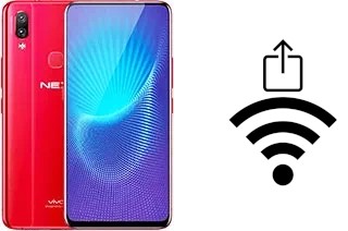 Générer un QR code avec la clé Wifi sur un vivo NEX A